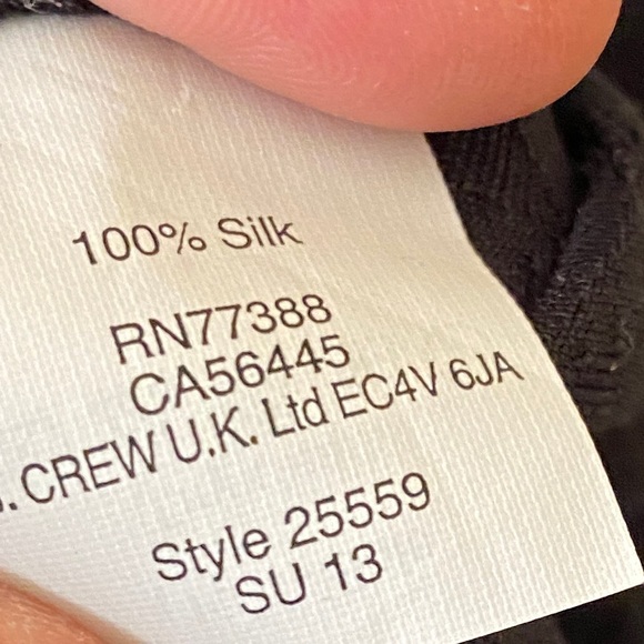 Madewell Silk Dress-Open Back Detail-Black-Size XL - Picture 4 of 8